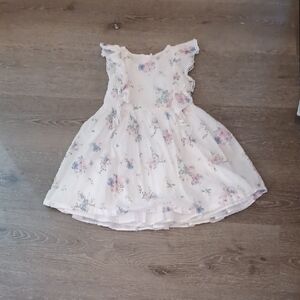 Catherine Malandrino White Floral Kids Dress